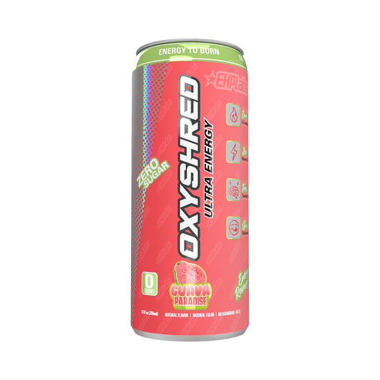 EHP Labs Oxyshred Ultra Energy RTD 355ml Guava Paradise - 12 Pack
