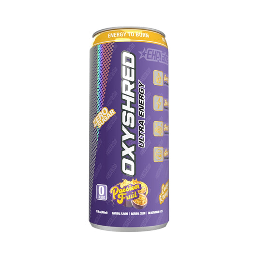 EHP Labs Oxyshred Ultra Energy RTD 355ml Passionfruit - 12 Pack