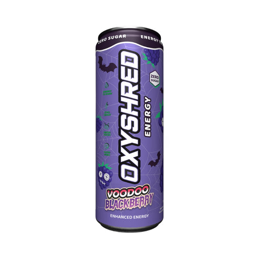 EHP Labs Oxyshred Ultra Energy RTD 355ml Voodoo Blackberry - 12 Pack