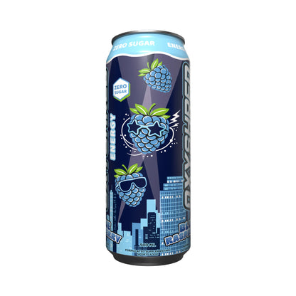 Oxyshred Energy 500ml RTD Blue Raspberry 12 pack