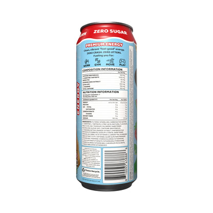 Oxyshred Energy 500ml RTD Island Punch 12 pack