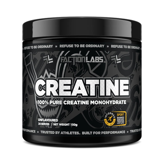 Faction Labs Creatine Monohydrate 150g / 30 serves - unflavoured
