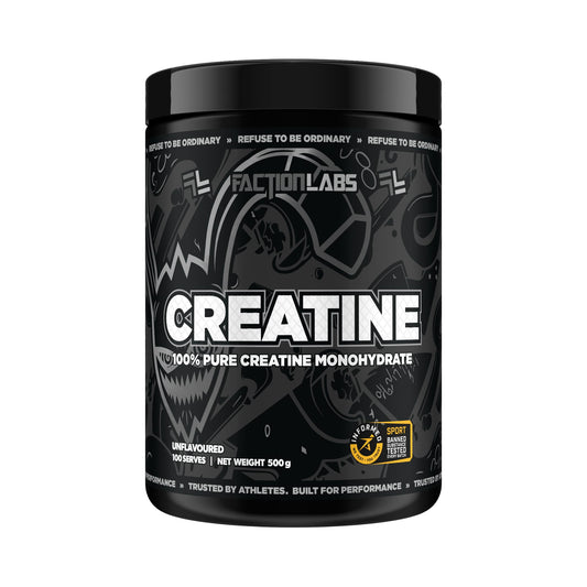 Faction Labs Creatine Monohydrate 500g / 100 serves