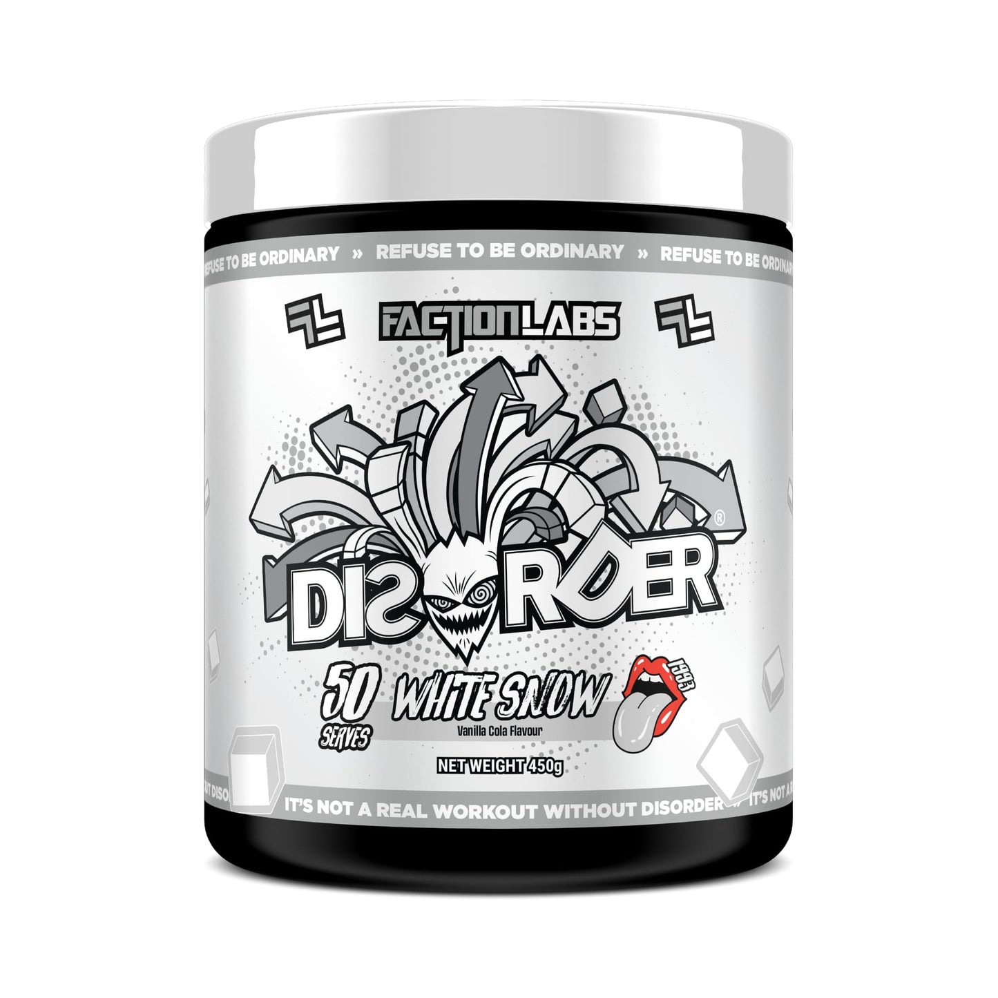 Faction Labs DISORDER Pre Workout 50 Serve