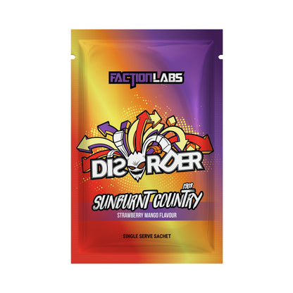 Faction Labs DISORDER Pre-Workout 8g Sachet 10 Pack