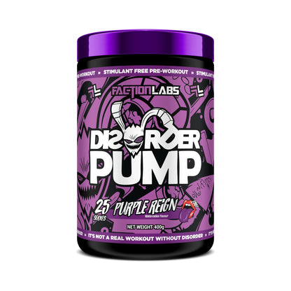 Faction Labs Disorder non-stim PUMP 25srv / 350g