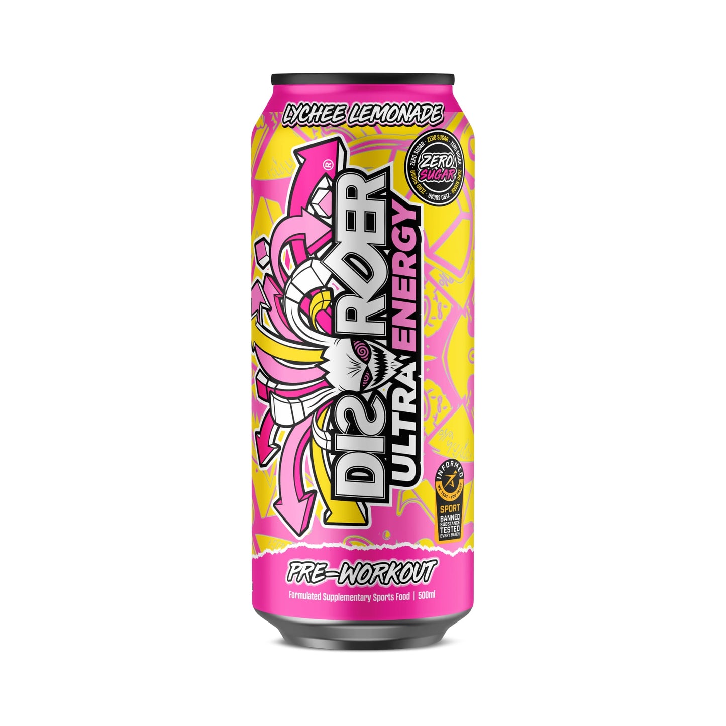DISORDER Ultra Energy RTD 500ml - 12 Pack