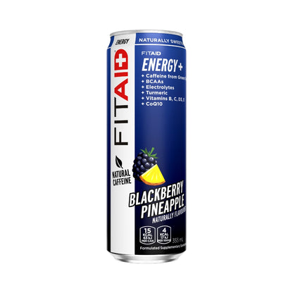 FITAID Energy 355ml Blackberry Pineapple - 12 Pack