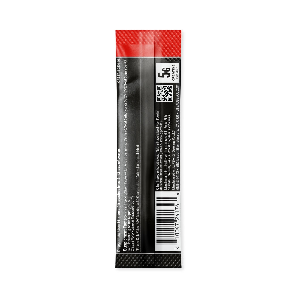 FITAID Creatine Powder Single Sticks Fuji Apple - 14 Pack