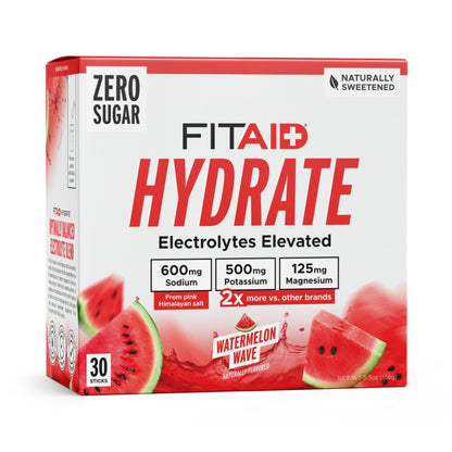 FITAID Hydrate Watermelon Wave - 30 sticks