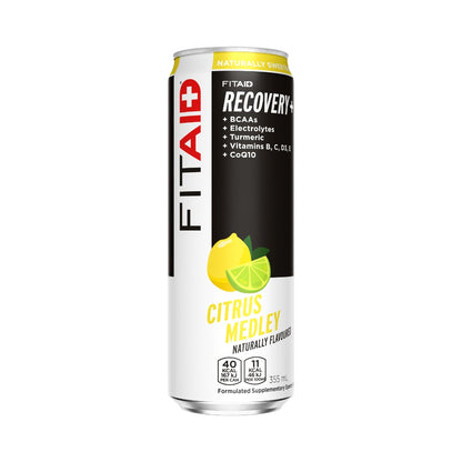 FITAID Athletic Recovery 355ml Citrus Medley - 12 Pack