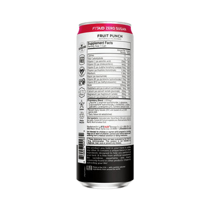 FITAID ZERO Sports Recovery 355ml Fruit Punch - 12 Pack