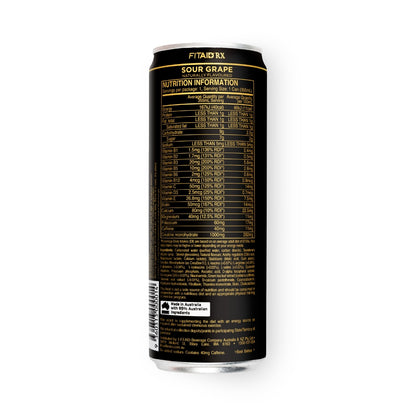 FITAID RX Recovery + Creatine 355ml - Sour Grape - 12 Pack