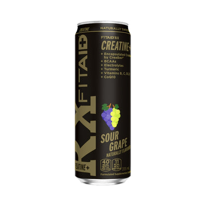 FITAID RX Recovery + Creatine 355ml - Sour Grape - 12 Pack