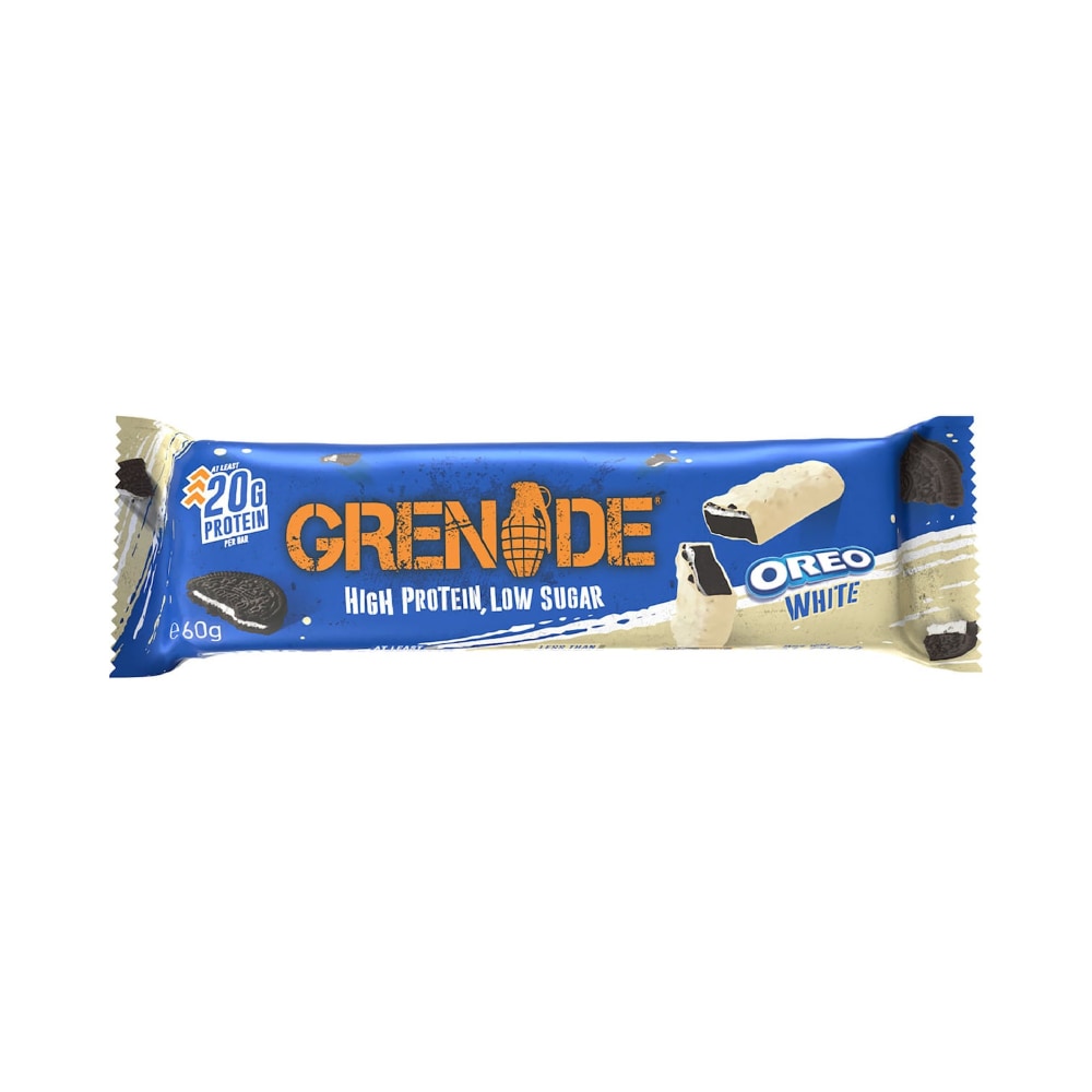 Grenade Protein Bar 60g White Choc Oreo - 12 Pack