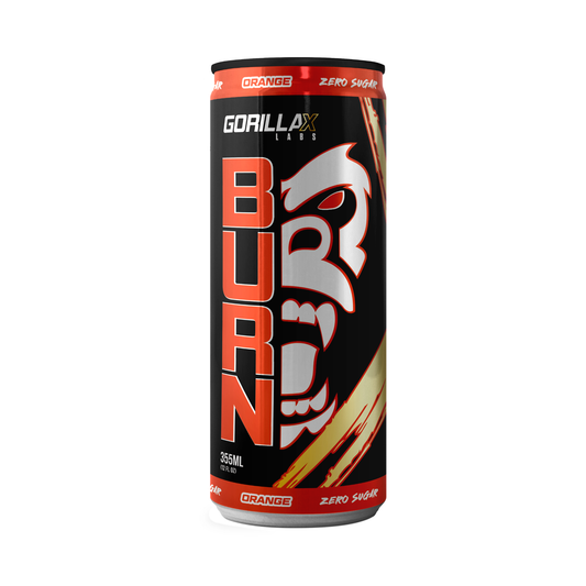 Gorilla X Labs BURN RTD 355ml Orange - 12 Pack