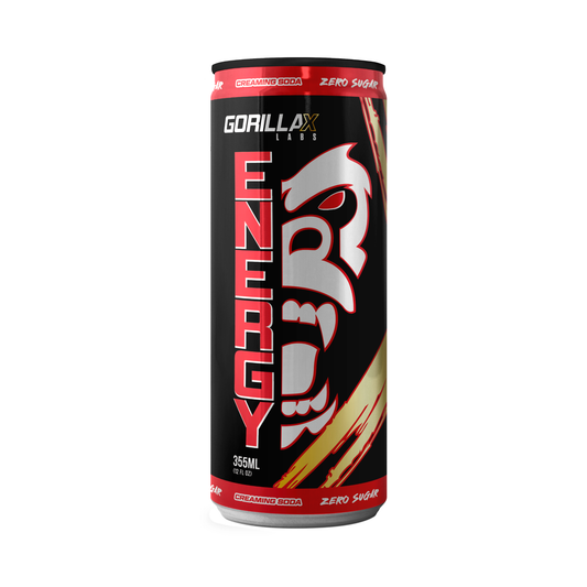 Gorilla X Labs ENERGY RTD 355ml Creaming Soda - 12 Pack