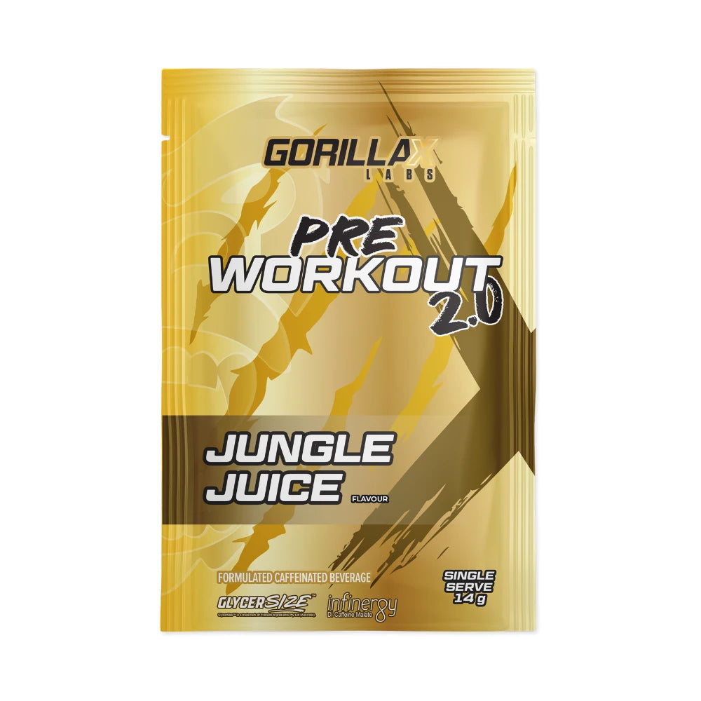 Gorilla X Labs Pre-Workout Sachet Jungle Juice - 10 pack
