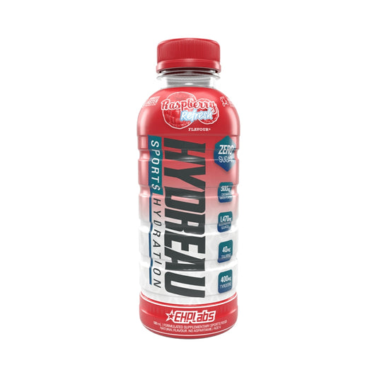 HYDREAU Sports Hydration RTD 500ml Raspberry Refresh - 12 Pack