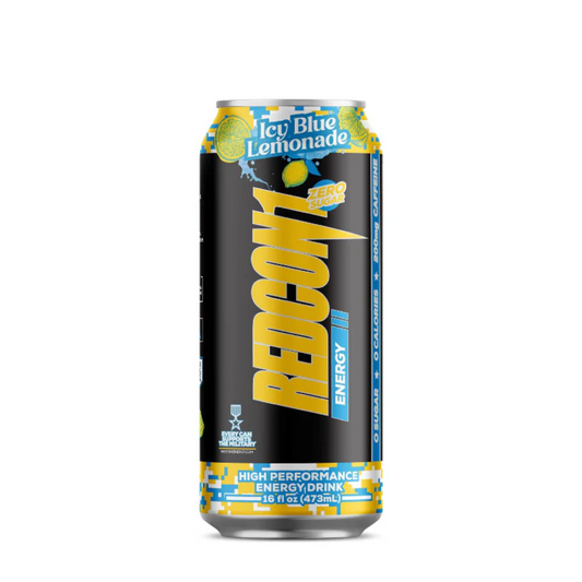 Redcon1 Energy Drink 473ml Icy Blue Lemonade - 12 Pack