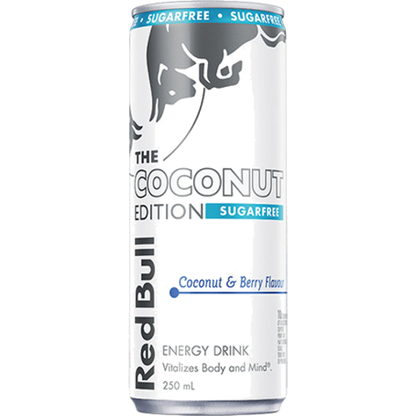 Red Bull Coconut Berry Sugar Free Edition 250ml - 12 Pack