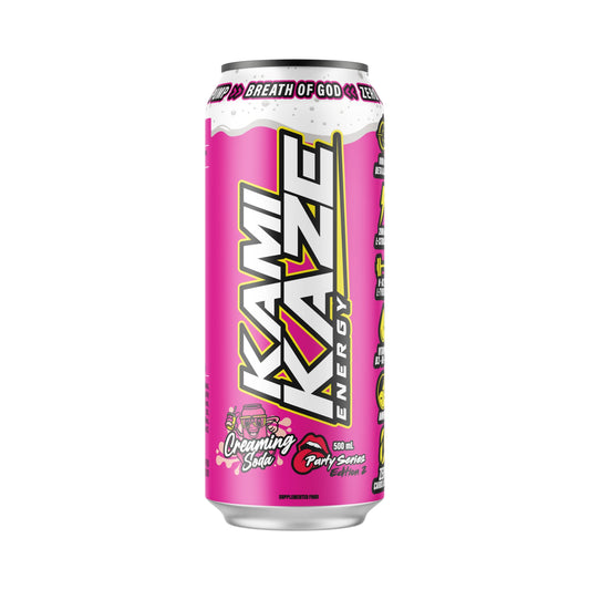 Kamikaze Energy Pre-Workout RTD 500ml Creaming Soda