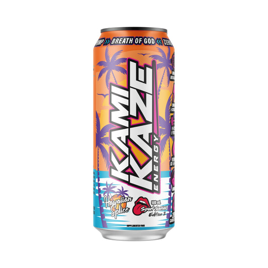 Kamikaze Energy Pre-Workout RTD 500ml Hawaiian Splice