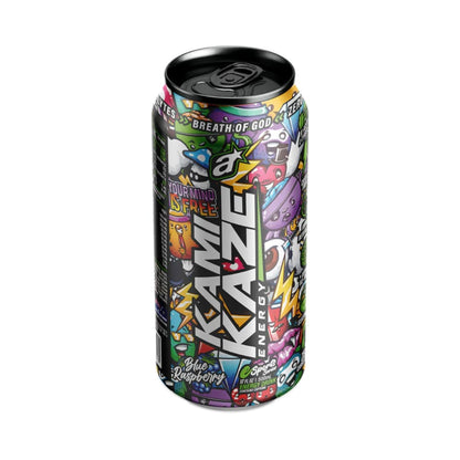 Kamikaze Energy RTD 500ml Blue Raspberry - 12 Pack