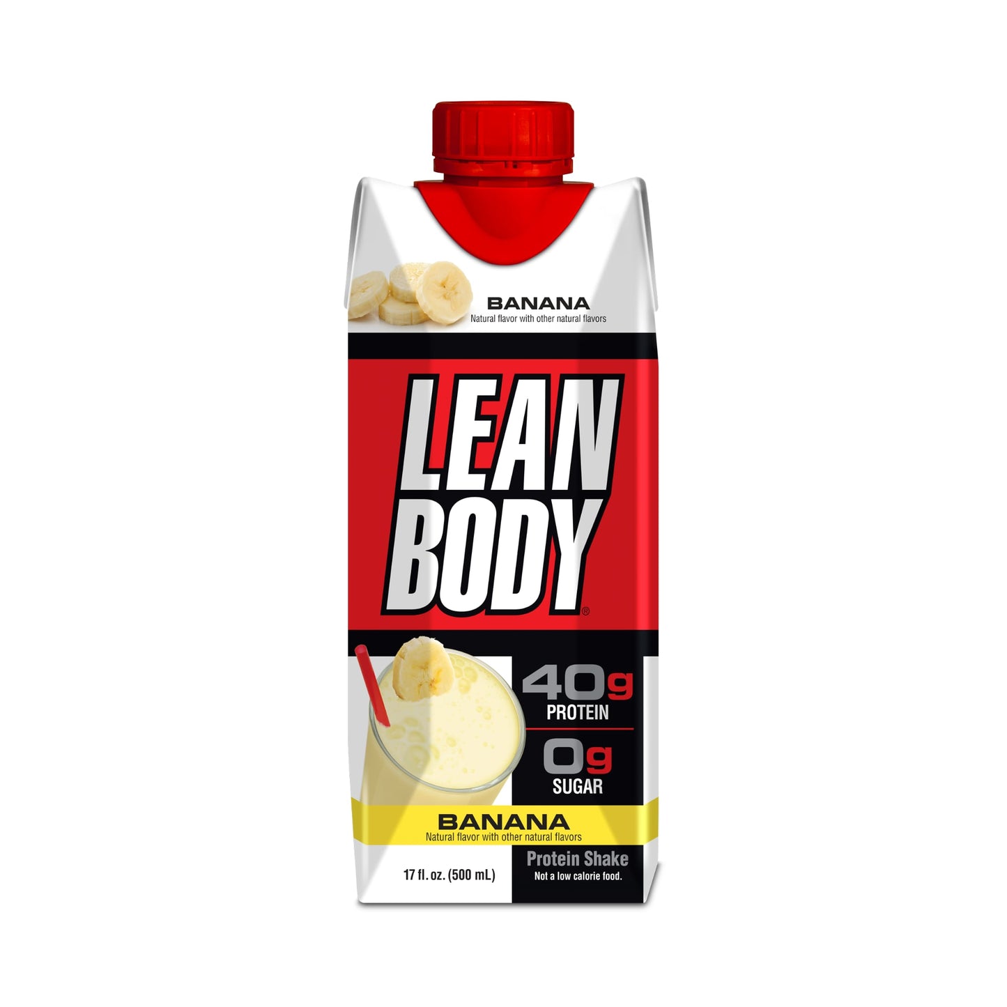 Lean Body 40g Protein RTD 500ml Banana - 12 Pack