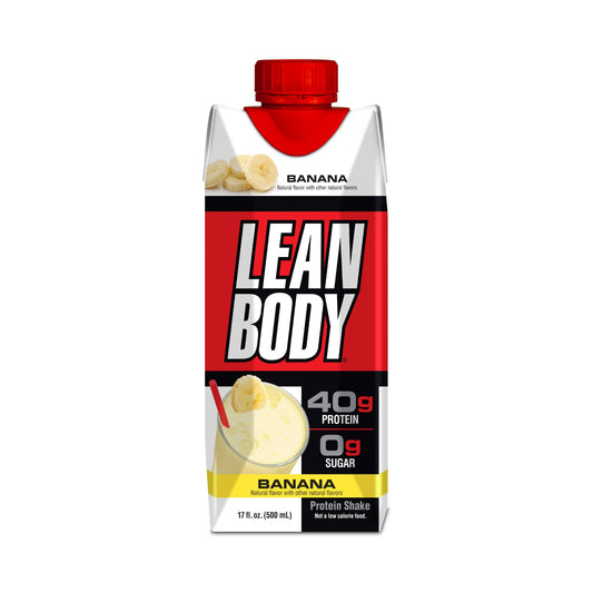Lean Body 40g Protein RTD 500ml Banana - 12 Pack