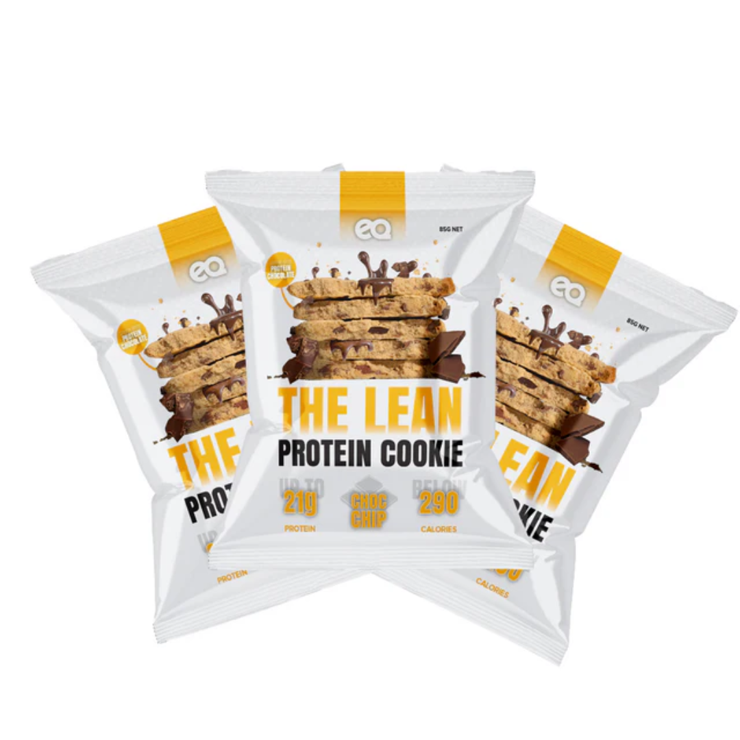 Lean Box Cookies EQ Lean Protein Cookie 85g Choc Chip - 12 Pack – Fitness Vending
