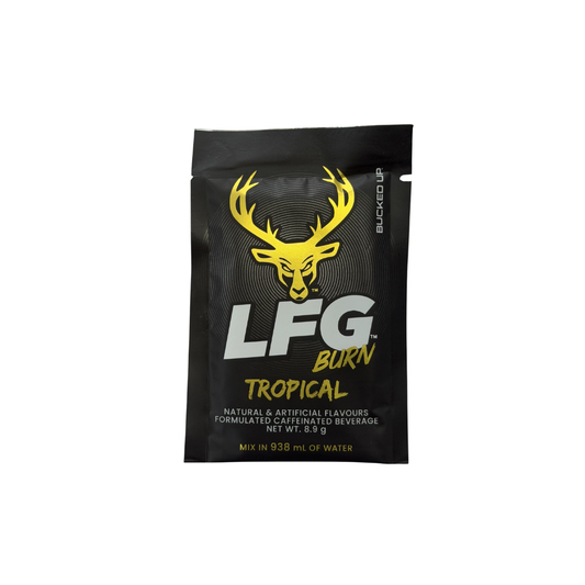 Bucked Up LFG Burn Thermogenic Pre-workout sachet - Tropical - 10 pack