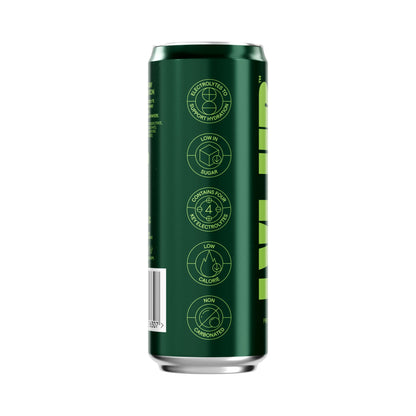 LVL UP Everyday Hydration RTD 330ml Lemon & Lime Can Side