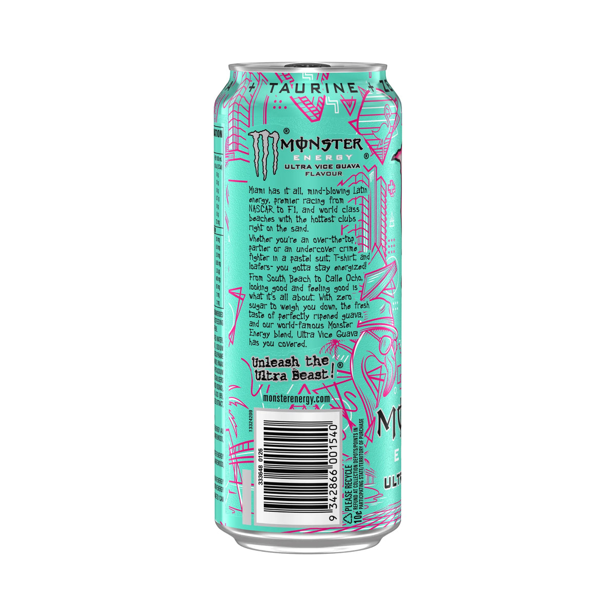 Monster Energy Zero Ultra 500ml Vice - 24 Pack