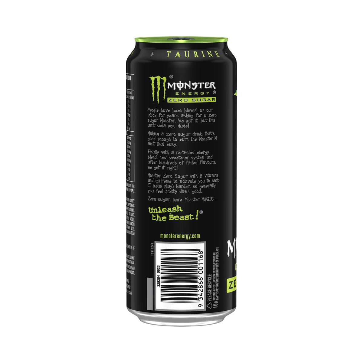 Monster Energy Zero Sugar 500ml - 24 Pack