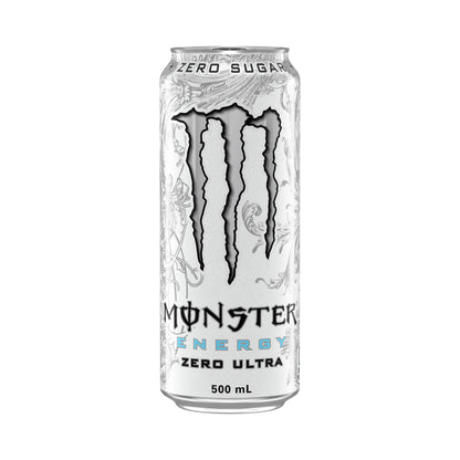 Monster Energy Zero Ultra 500ml White - 24 Pack