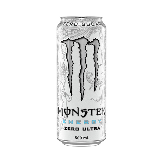 Monster Energy Zero Ultra 500ml White - 24 Pack