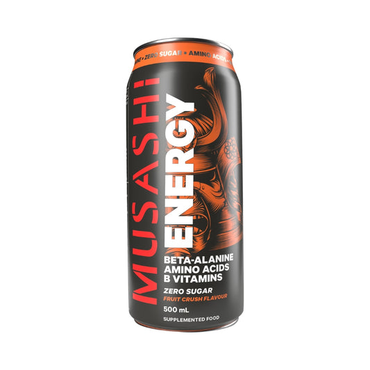 Musashi Energy Drink 500ml Fruit Crush - 12 Pack