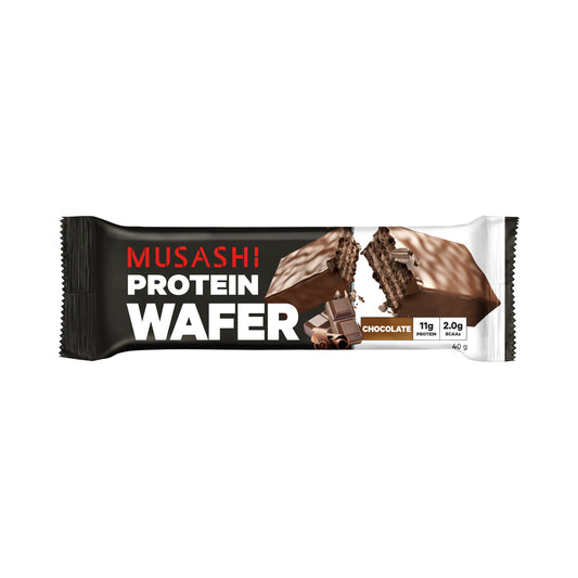 Musashi Wafer Bar - 40g - Choc - 12 Pack