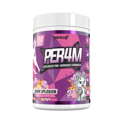 NEXUS Per4m Pre Workout 50 serve