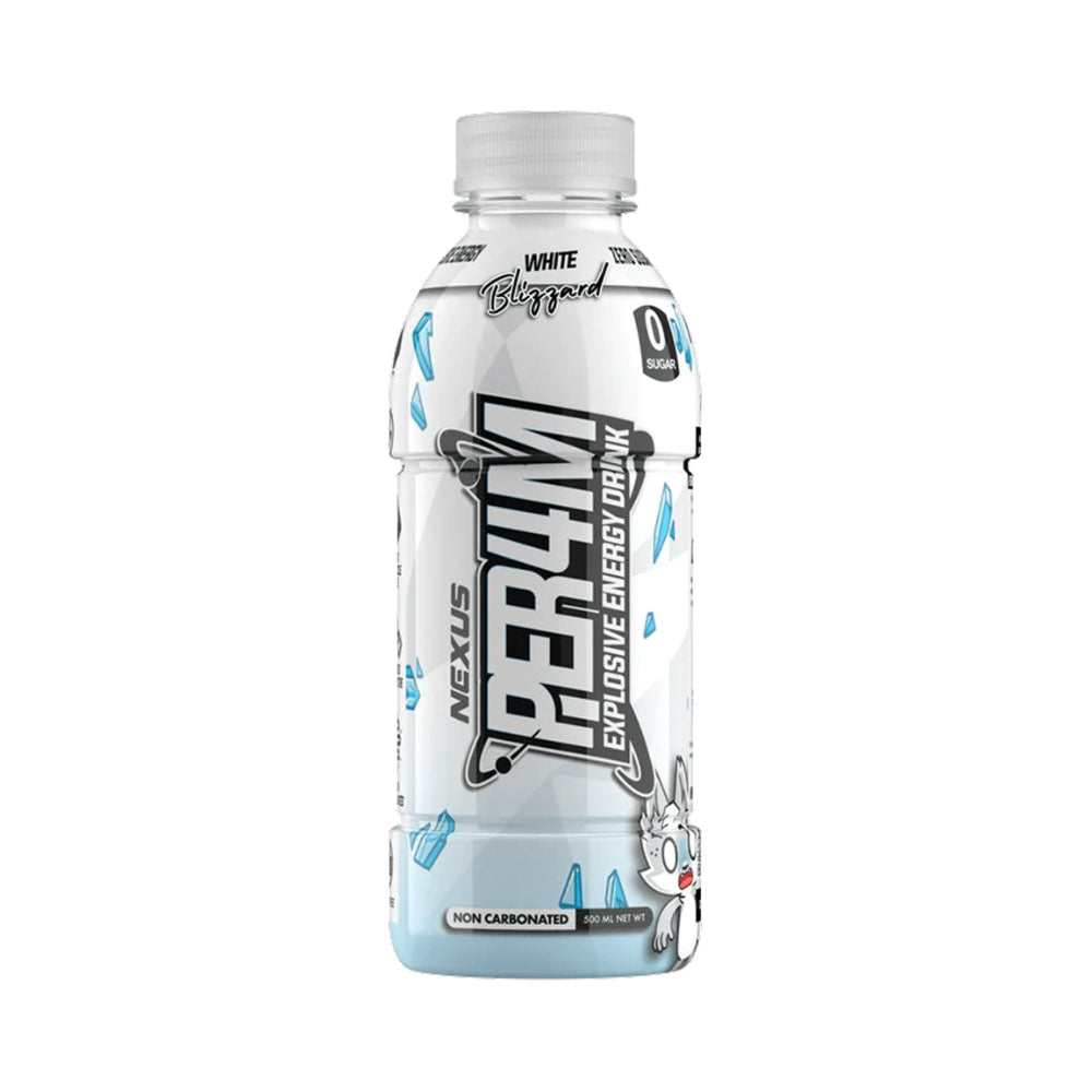 NEXUS Per4m Pre-Workout RTD 500ml White Blizzard - 12 Pack