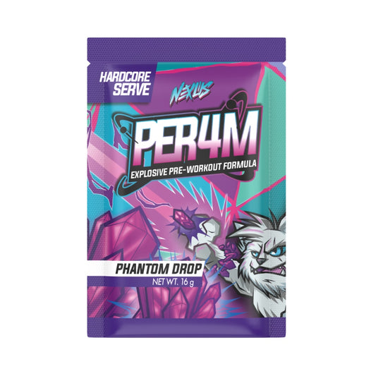 NEXUS Per4m Pre-workout Sachet - Phantom Drop - 10 Pack