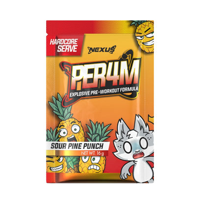 NEXUS Per4m Pre-workout Sachet 10 Pack