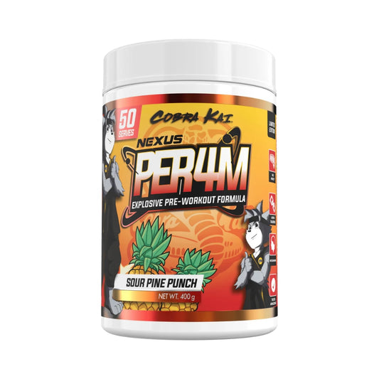 NEXUS Perf4m Pre Workout 50 serve Sour Pine Punch
