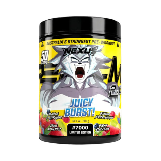 NEXUS Perf4m 2.0 Pre Workout 50 serve Juicy Burst