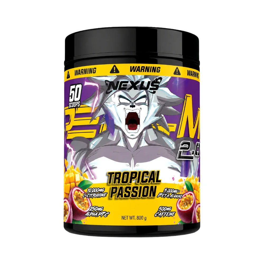 NEXUS Perf4m 2.0 Pre Workout 50 serve Tropical Passion
