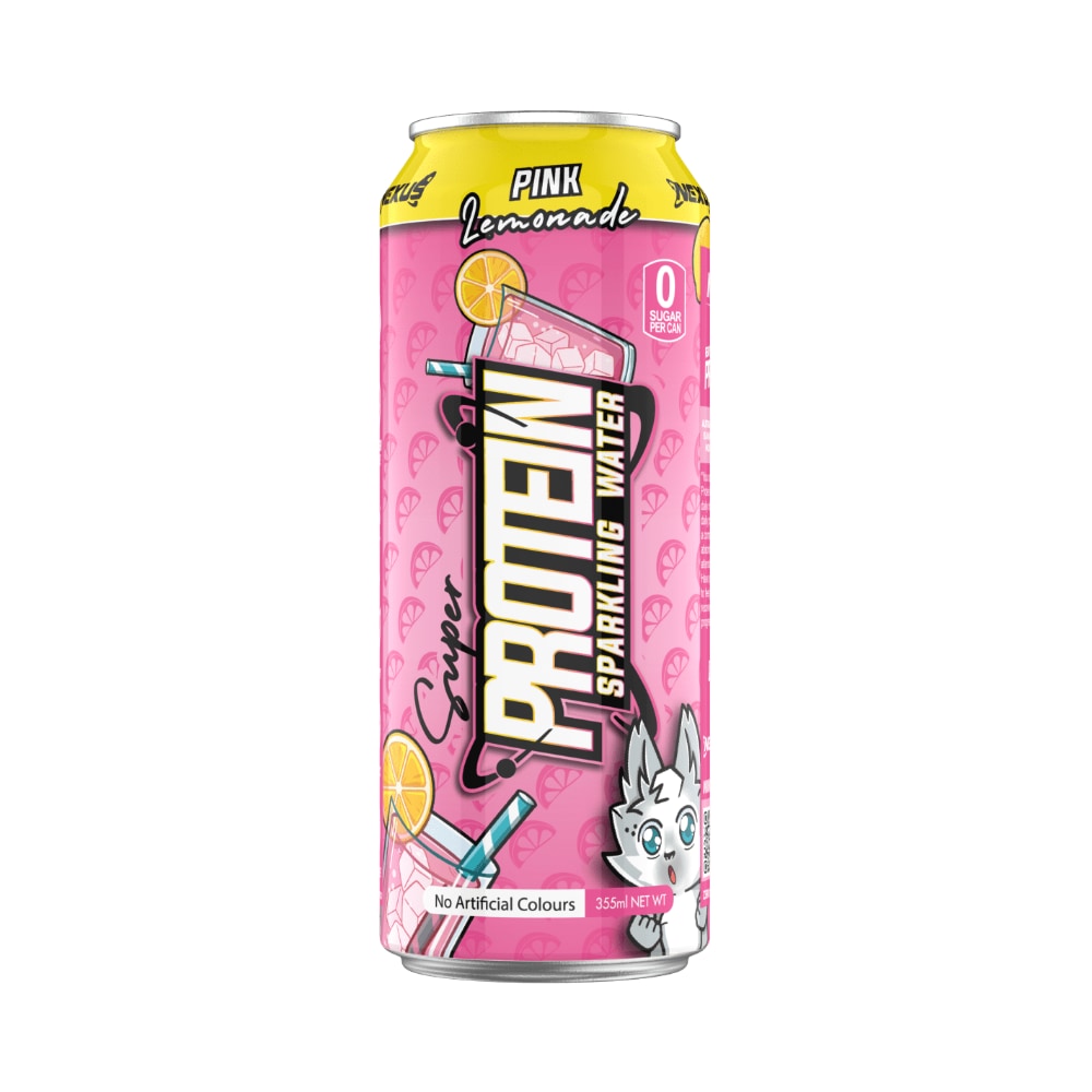 NEXUS Super Protein Sparkling Water 355ml 12 Pack