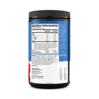 ON AMIN.O. Energy 30 Serve - Blue Raspberry