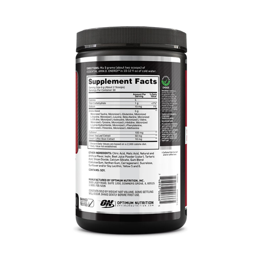 ON AMIN.O. Energy 30 Serve - Fruit Fusion