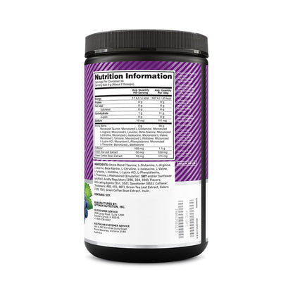 ON AMIN.O. Energy 30 Serve - Concord Grape